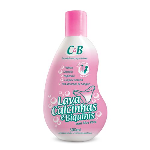 Lava roupas íntimas calcinhas e biquínis C&B 300ml