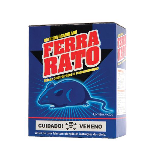 Raticida FERRA RATO 100g