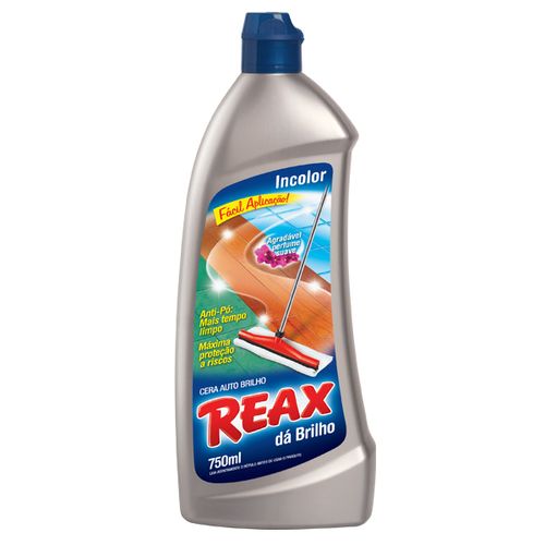 Cera auto brilho REAX incolor 750ml