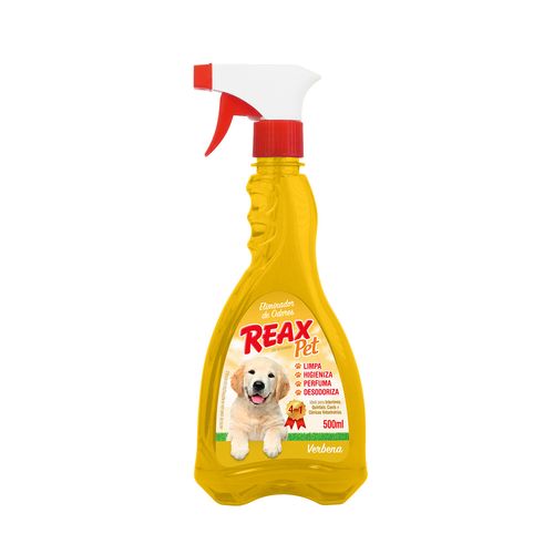 Eliminador de Odores para Cães REAX PET verbena gatilho 500ml