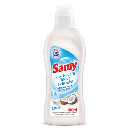 Lava roupas delicadas SAMY coco 500ml