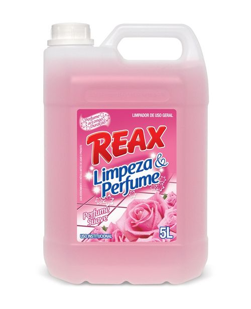 Limpador perfumado REAX perfume suave 5 Litros
