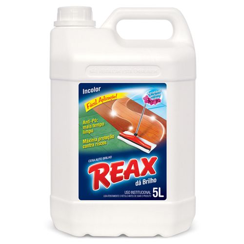 Cera auto brilho REAX incolor 5 Litros