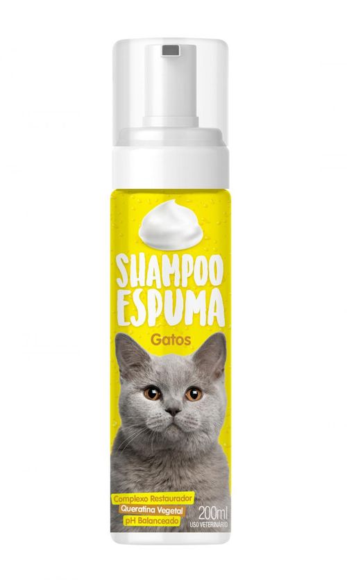 Shampoo Espuma NOBEL PETCARE para Gatos 200ml