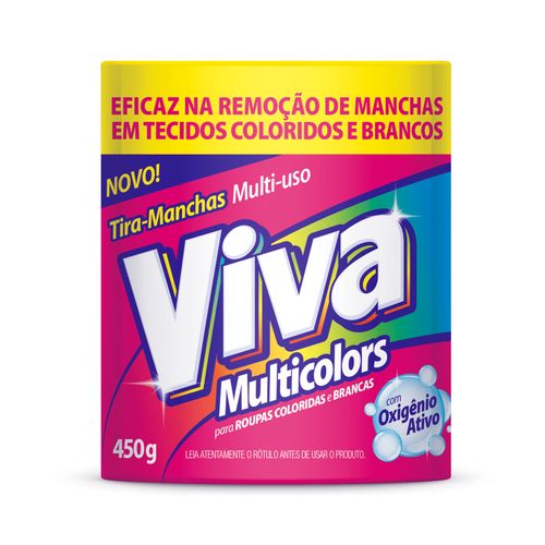 Tira Manchas em Pó VIVA Multicolors 450g