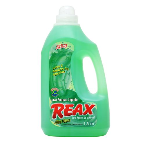 Lava roupas líquido Reax aloe vera 1,5 Litros