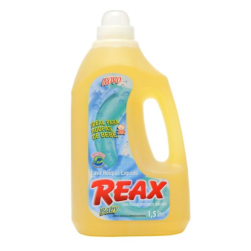 Lava roupas líquido Reax baby 1,5 Litros